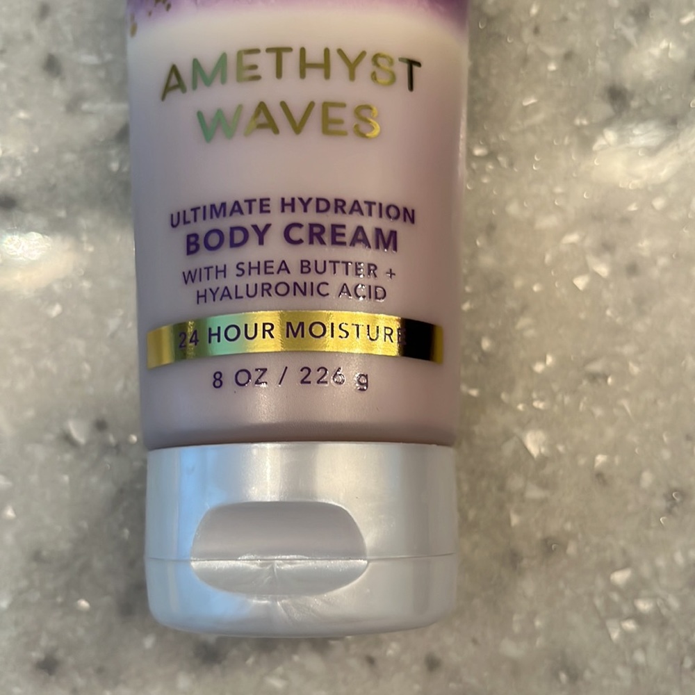 Bath & Body Amethyst Waves body cream NWT - Picture 7 of 7